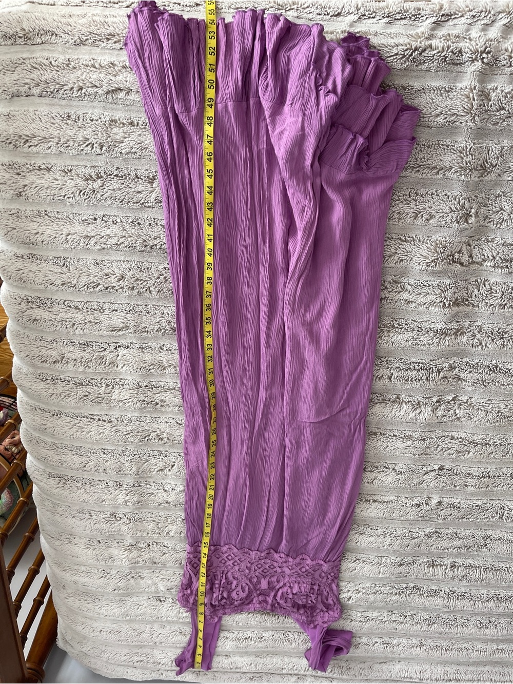Free People Adella Lavender Maxi Dress size XL - Picture 8 of 11